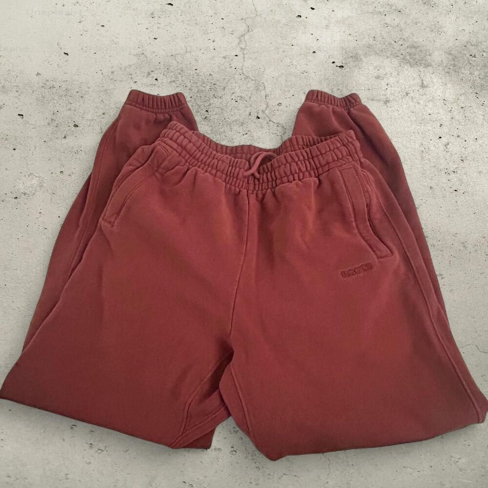 Roots Women's Burgundy sweatpants